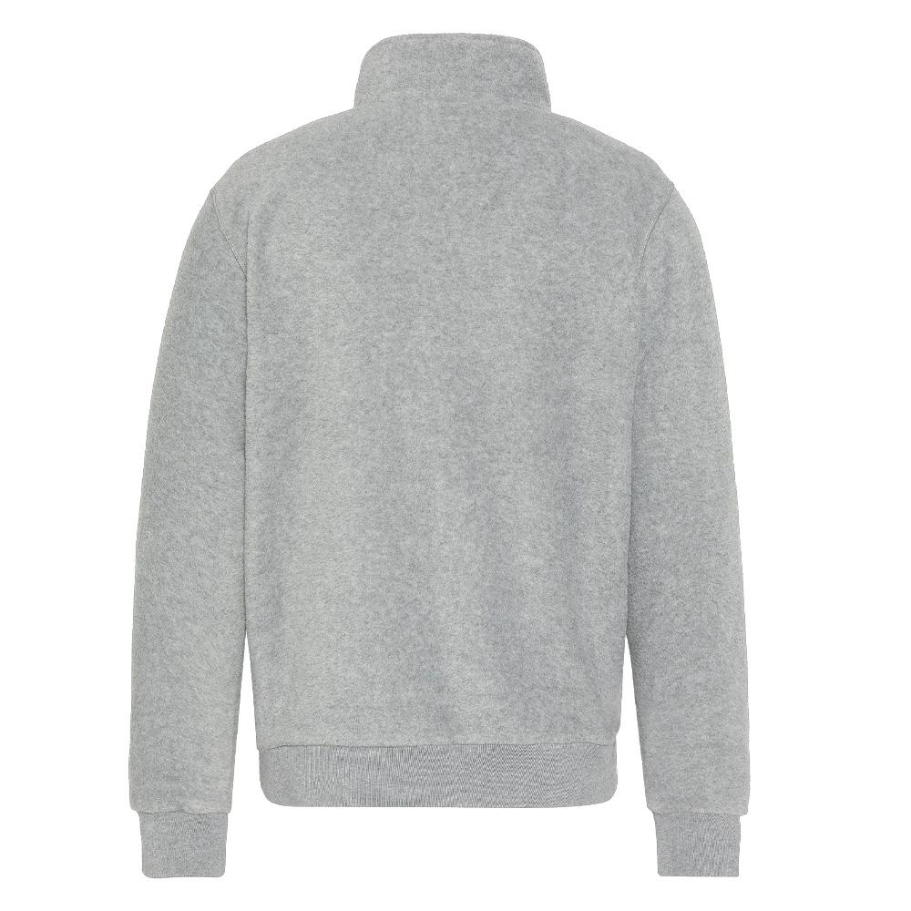 Schott Half Zipped Fleece Sweat Grey Man Photo of the Espace des Marques %store% store - view of %key%
