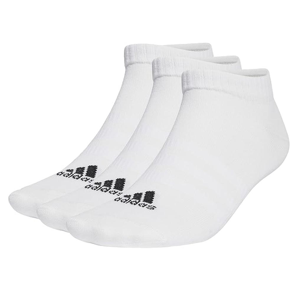 Lot de 3x Chaussettes Mixte Blanches Adidas HT3463 pas cher