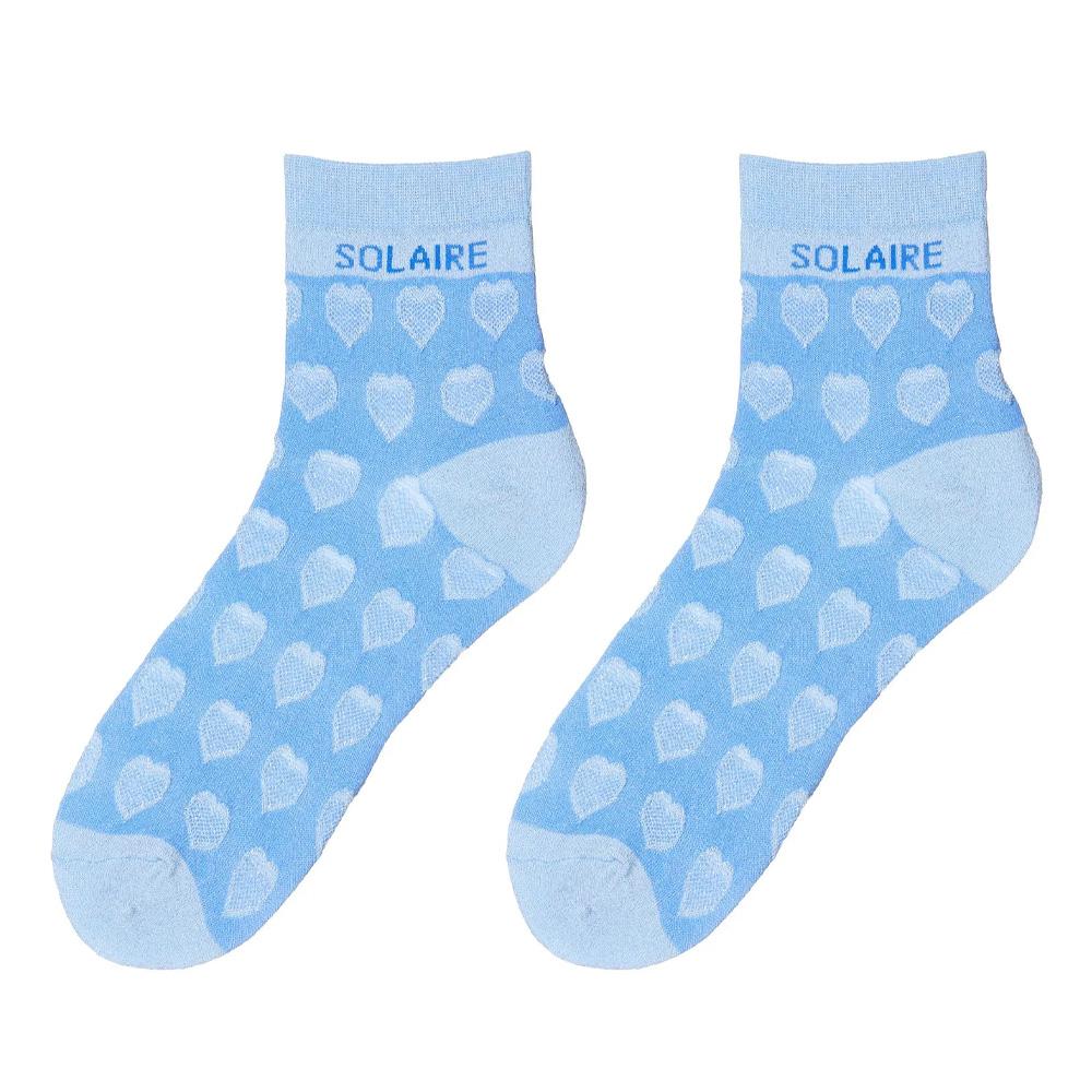 Blaue Damensocken Stella Green Solaire günstig