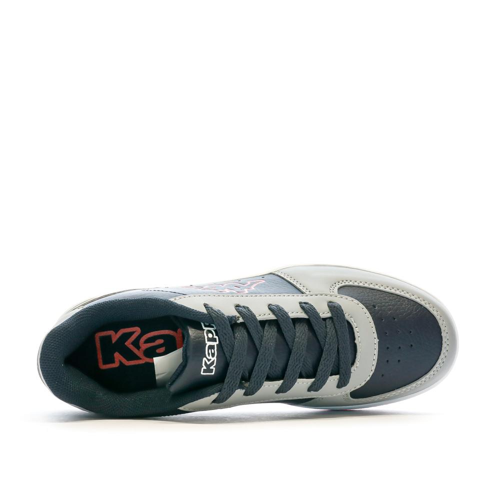 Baskets Marine/Grise Garçon KAPPA Malone Lace vue 4