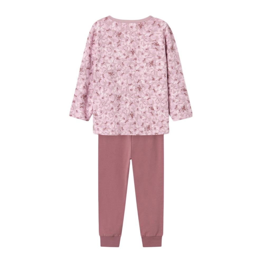 Pyjama Rose Fille Name it Fleur vue 2