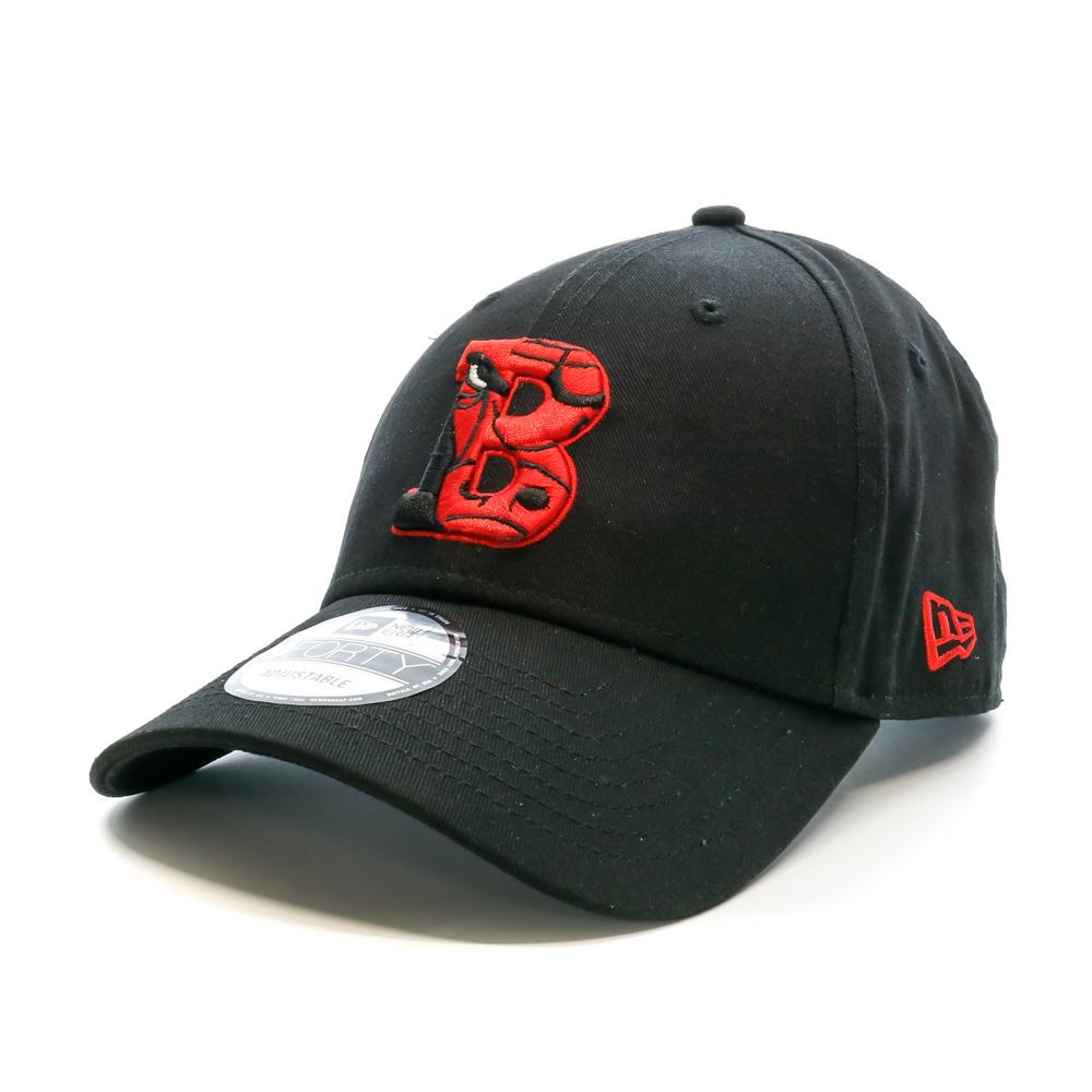 Casquette Noire Team Logo Infill 9forty Chibul Blk 60285094 pas cher