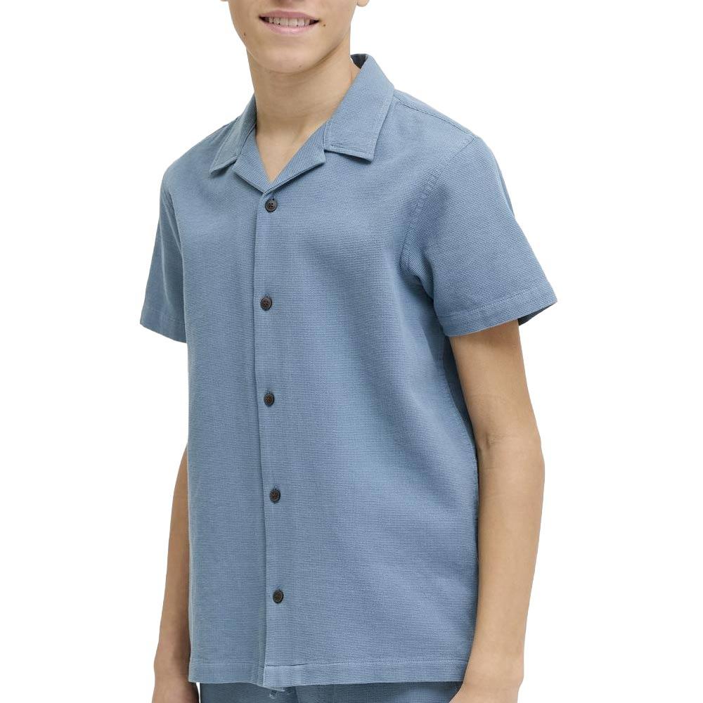 Chemise Bleu Garçon Jack & Jones Global pas cher