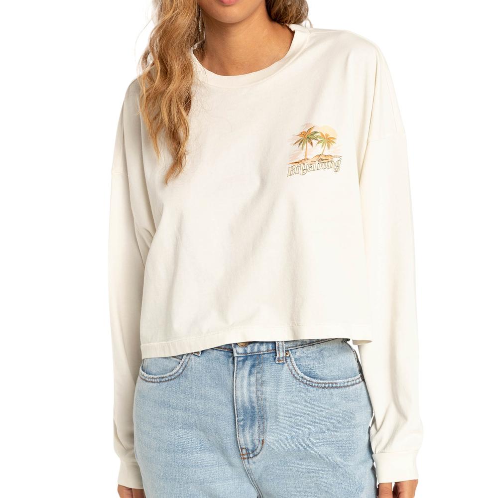 Beiges Damen-T-Shirt von Billabong „This Must“ günstig