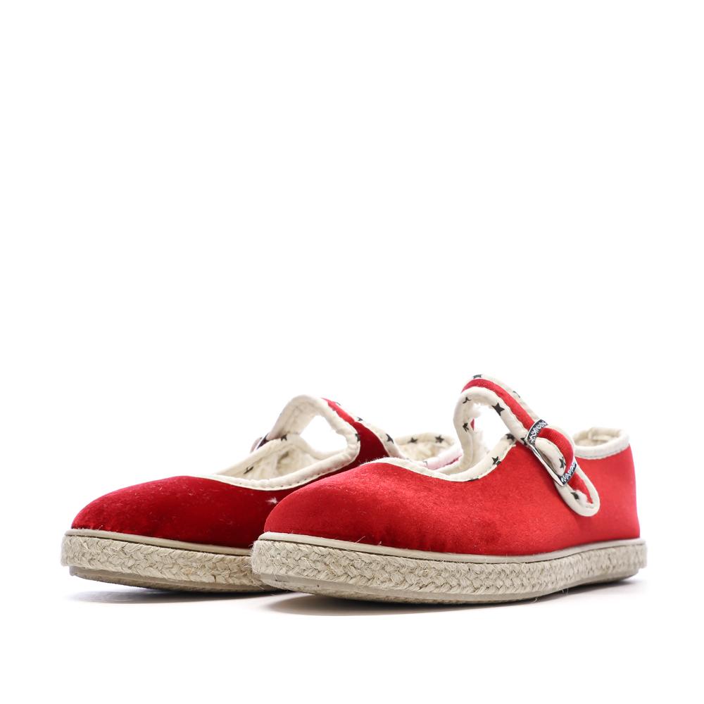 Chaussons Rouge Fille Pare Gabia Maite vue 6