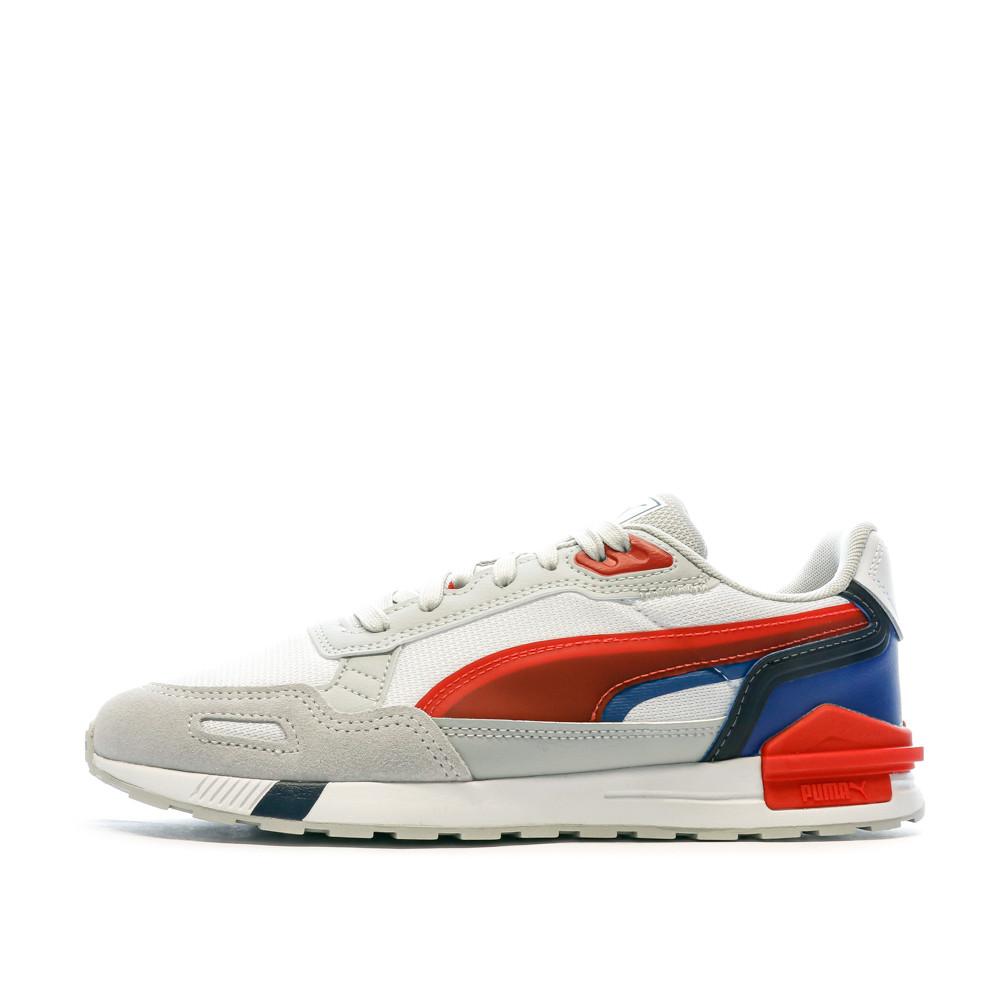 Baskets Marine/Rouge/Bleu Homme Puma Q2 Graviton Tera pas cher