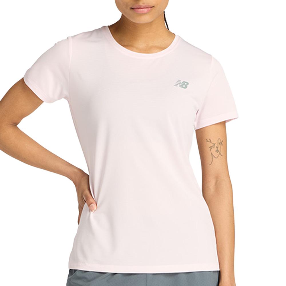 New Balance Sport T-Shirt für Damen in zartem Rosa günstig