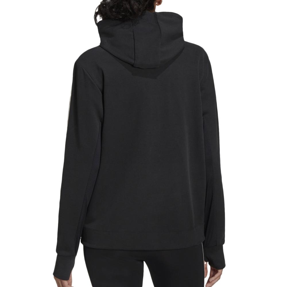 Sweat Zippé Noir Femme Adidas HD1731 vue 2