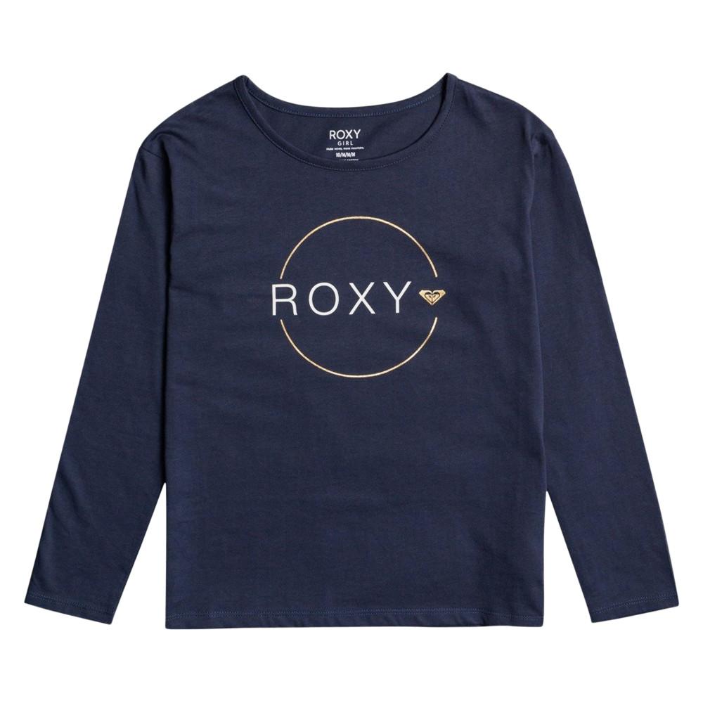 T-shirt Marine ML Fille Roxy In The Sun pas cher