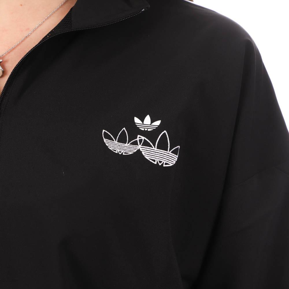 Veste 1/4 Zip Noir Femme Adidas Halfzip vue 3