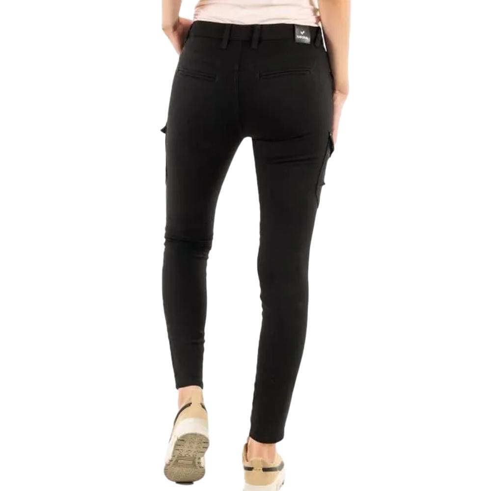 Jean Slim Noir Femme Kaporal Exblac vue 2