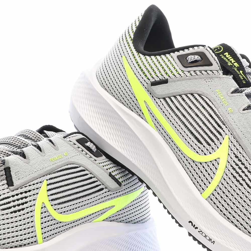 Chaussures de Running Gris/Jaune Homme Nike Air Zoom Pegasus 40 vue 7