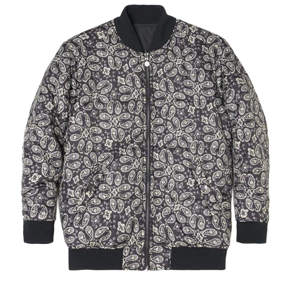 Bomber Réversible Noir Garçon Le Temps Des Cerises Argus vue 4