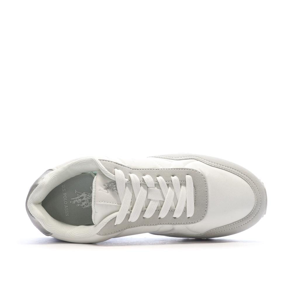 Baskets Blanches/Grises Femme US Polo ASSN FS1 vue 4