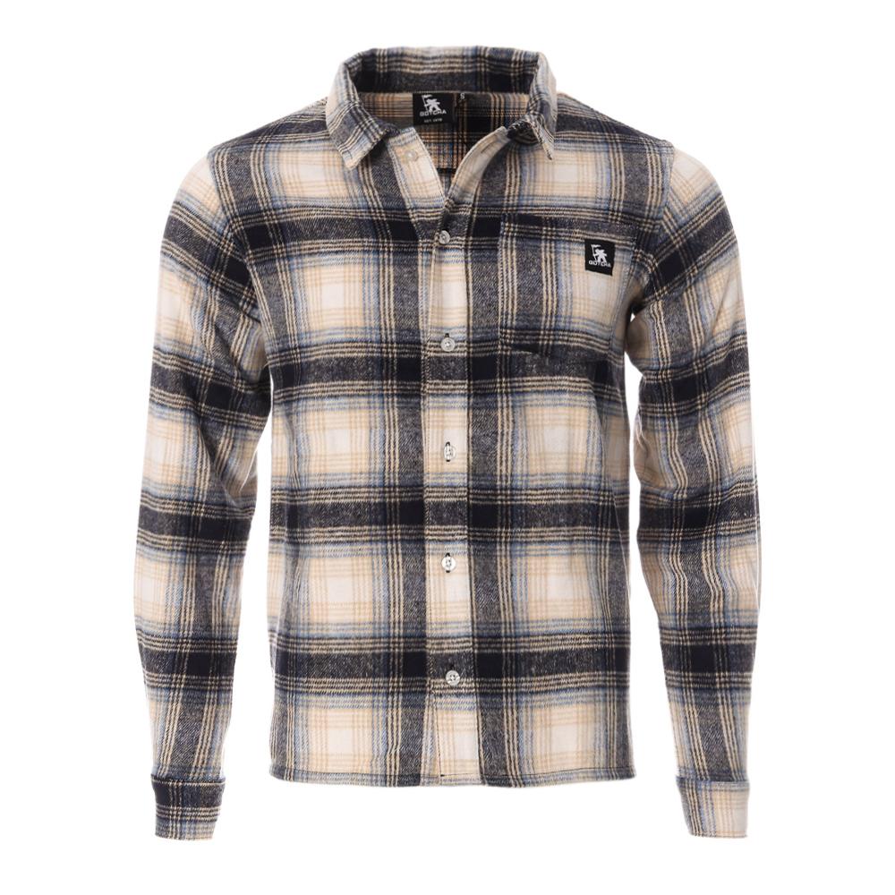 Chemise Grise/Bleu Homme Gotcha 974210 pas cher