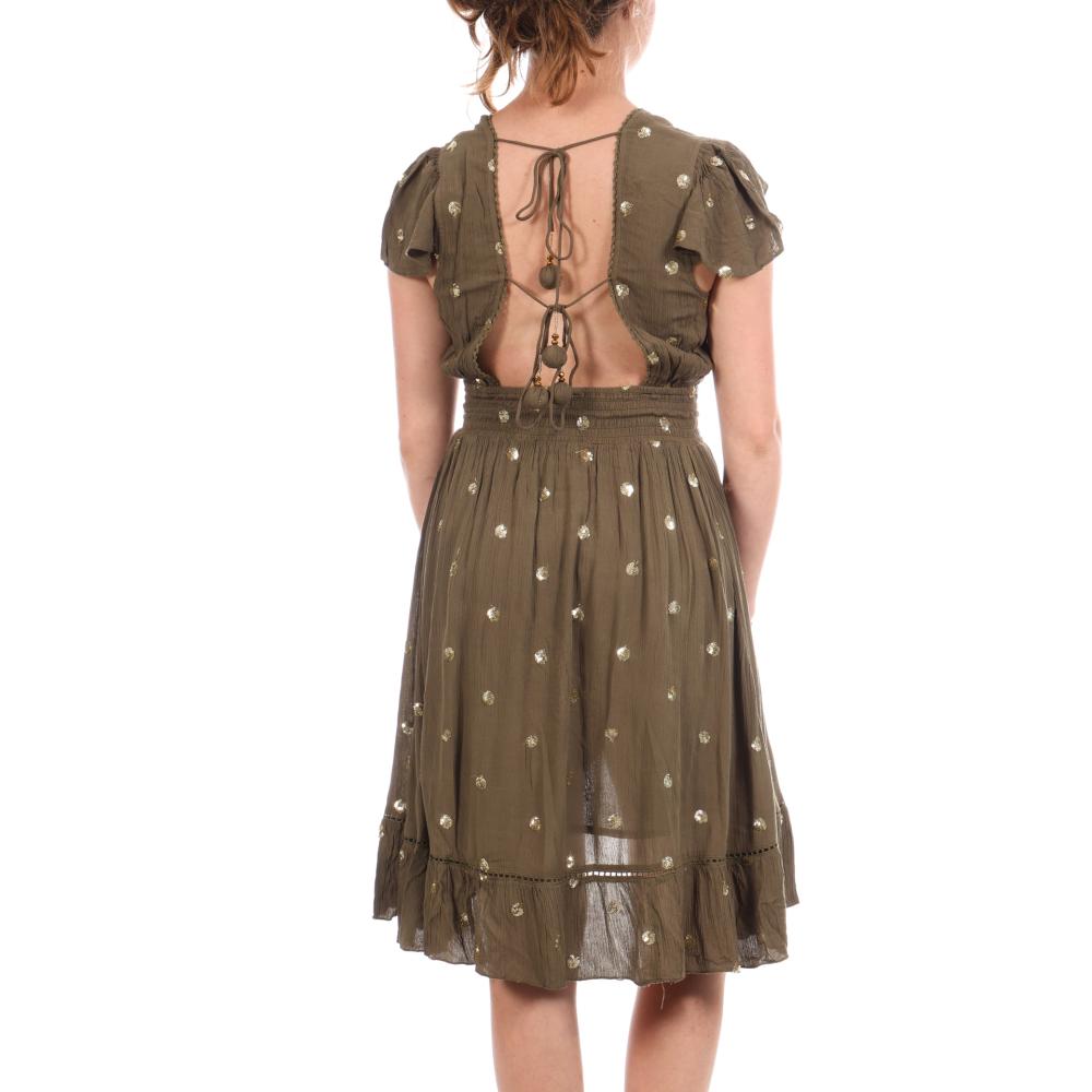 Robe Kaki Femme GOA chica vue 2