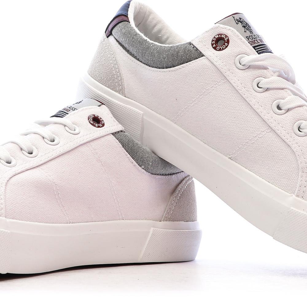 Baskets Blanches Homme US Polo ASSN Gifa vue 7