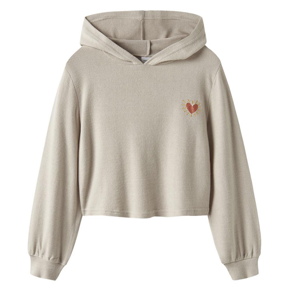 Sweat à Capuche Beige Fille Name it Billie pas cher