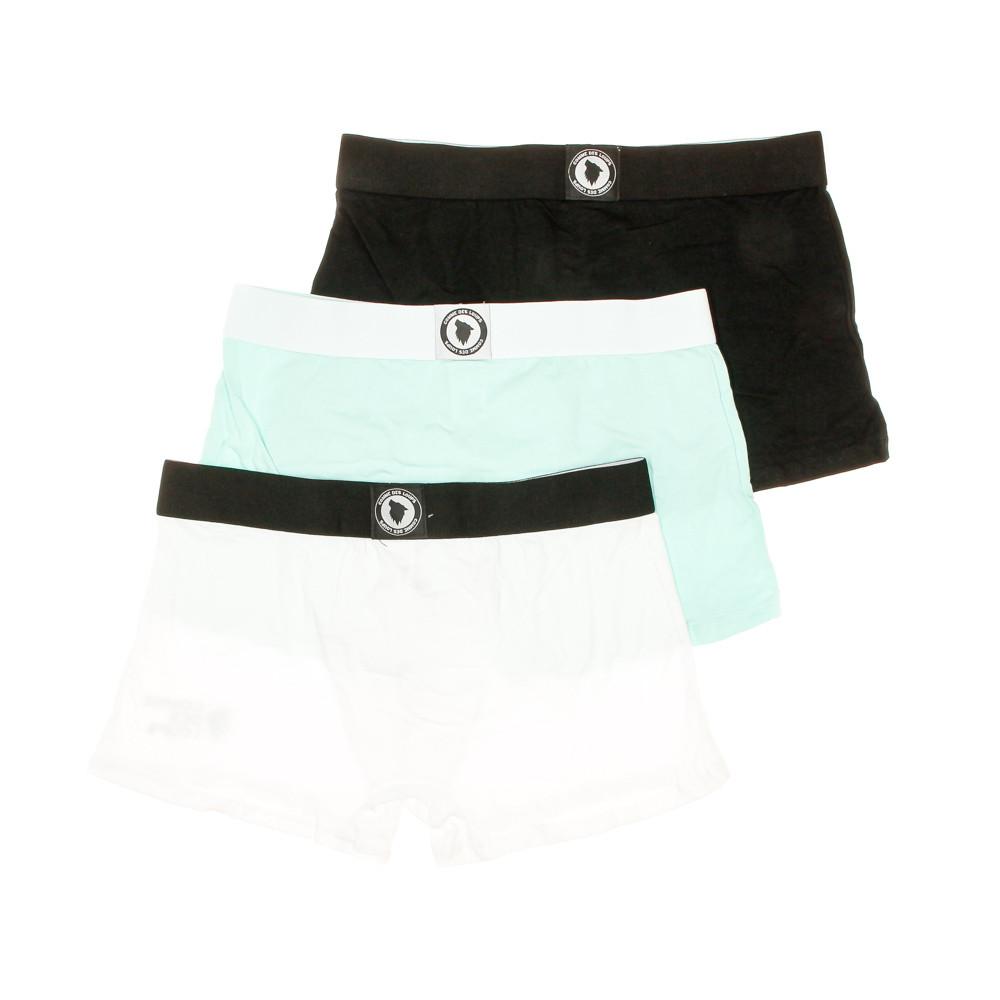 Lot 3x Boxers Noir/Bleu/Blanc Homme Comme des Loups CLA vue 2