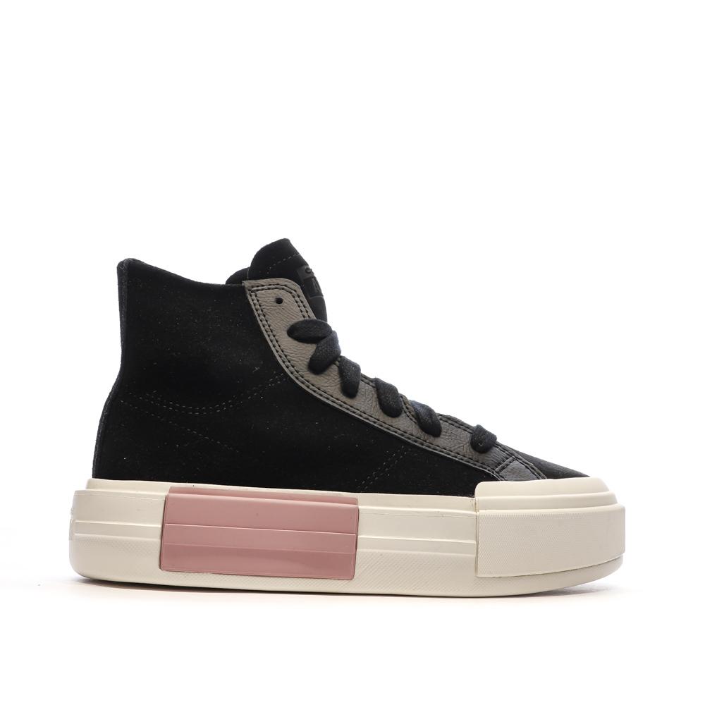 Baskets Noires Femme Converse Chuck Taylor All Star Cruise vue 2