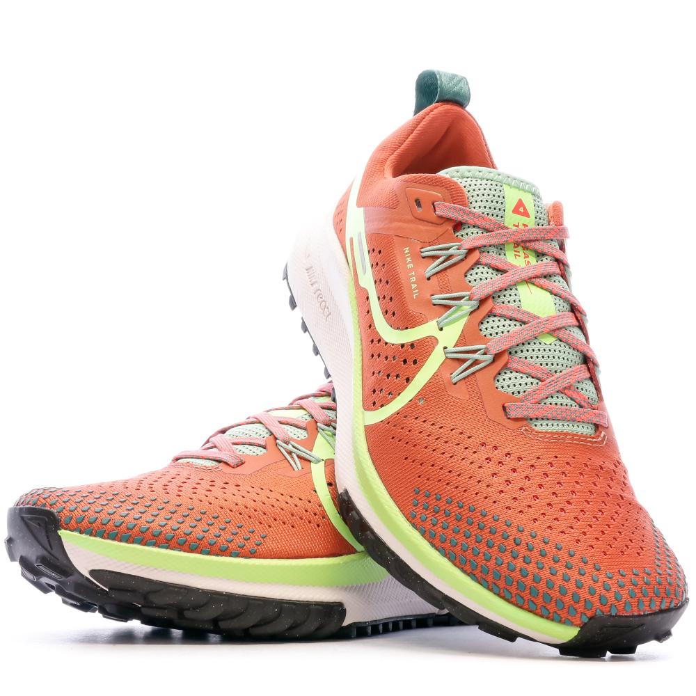Chaussures de Trail Orange Femme Nike React Pegasus Trail 4 vue 7