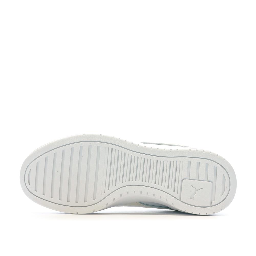 Baskets Blanc/Beige Femme PUMA Pro Sport vue 5