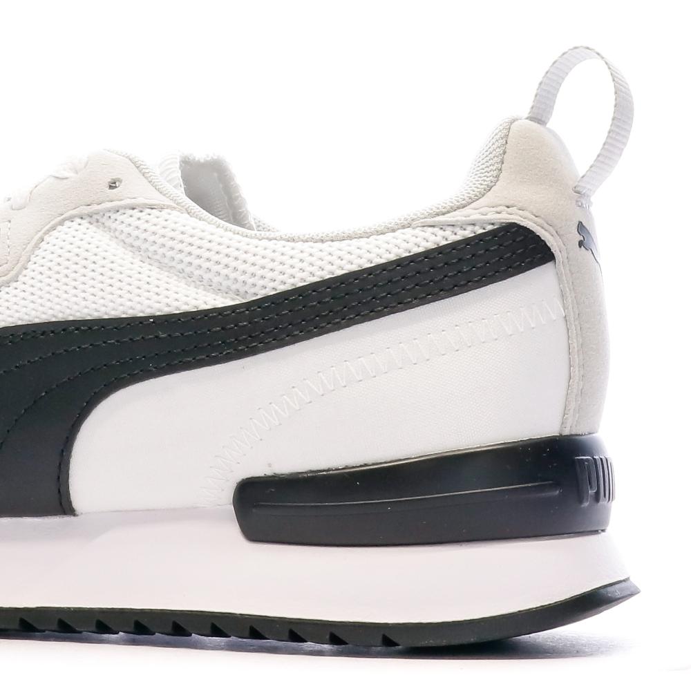 Baskets Blanches/Noir Homme Puma R78 vue 7
