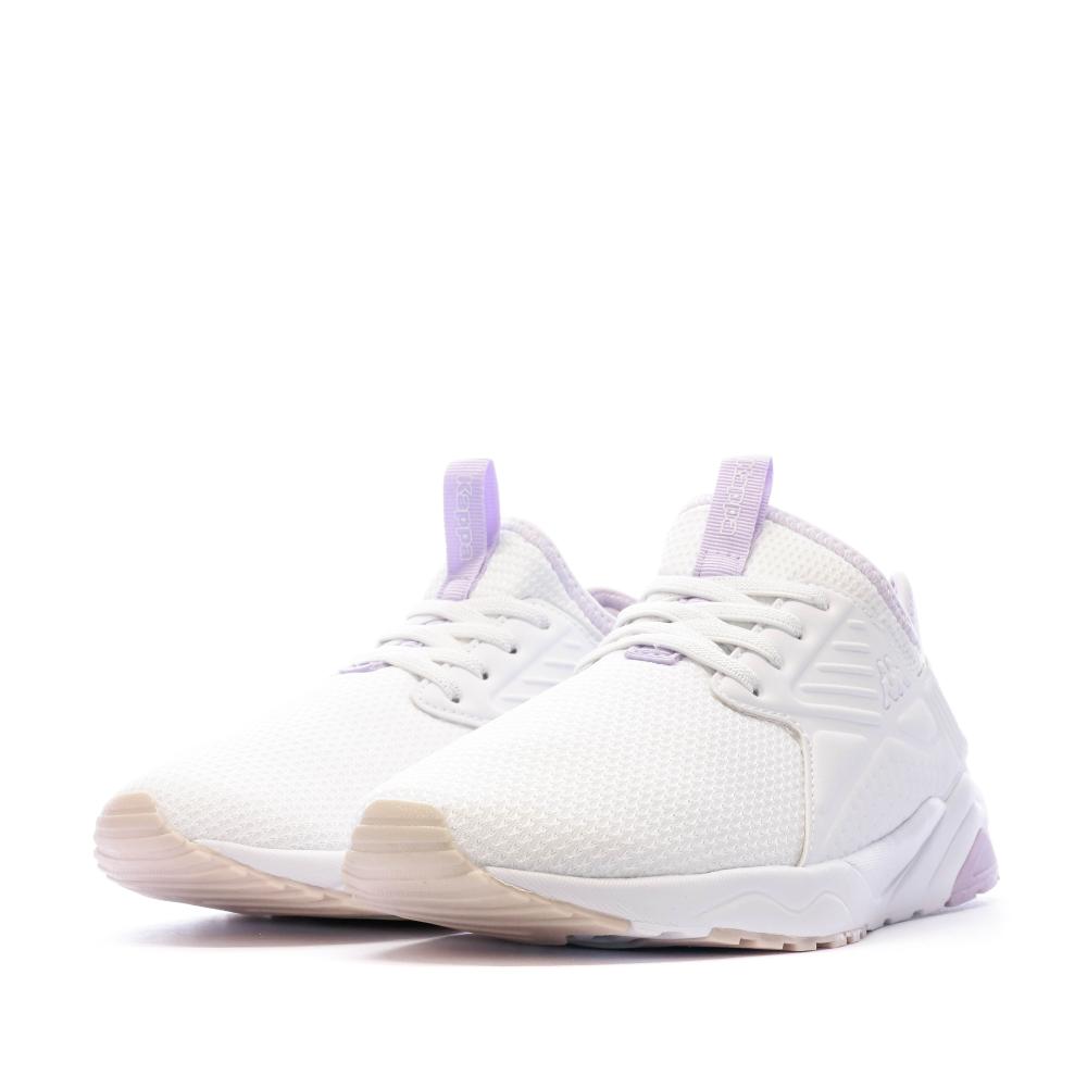 Baskets Blanches Fille Kappa San Puerto vue 6