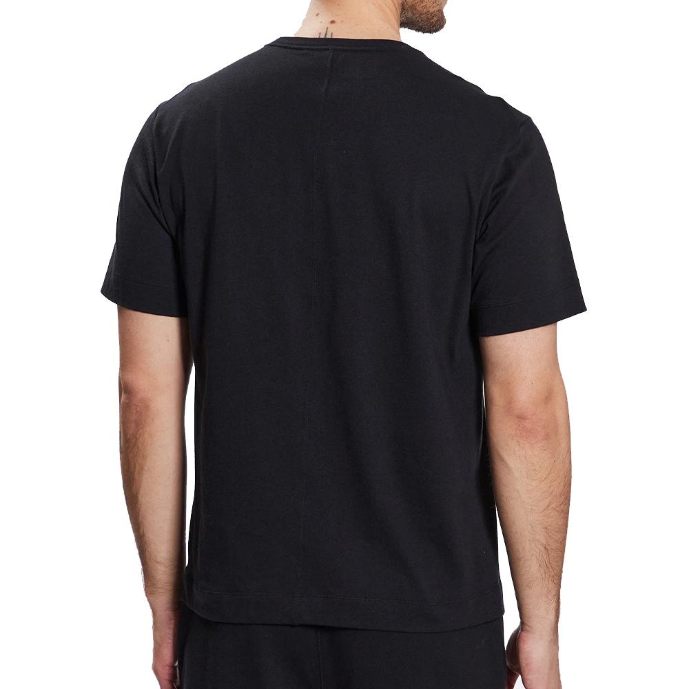 T-shirt Noir Homme Calvin Klein 108 vue 2