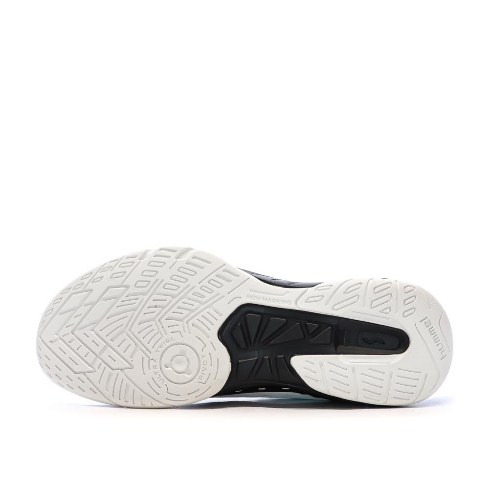 Chaussures de sport en salle Blanches/Noir/Bleu Homme Hummel Speed Court vue 5