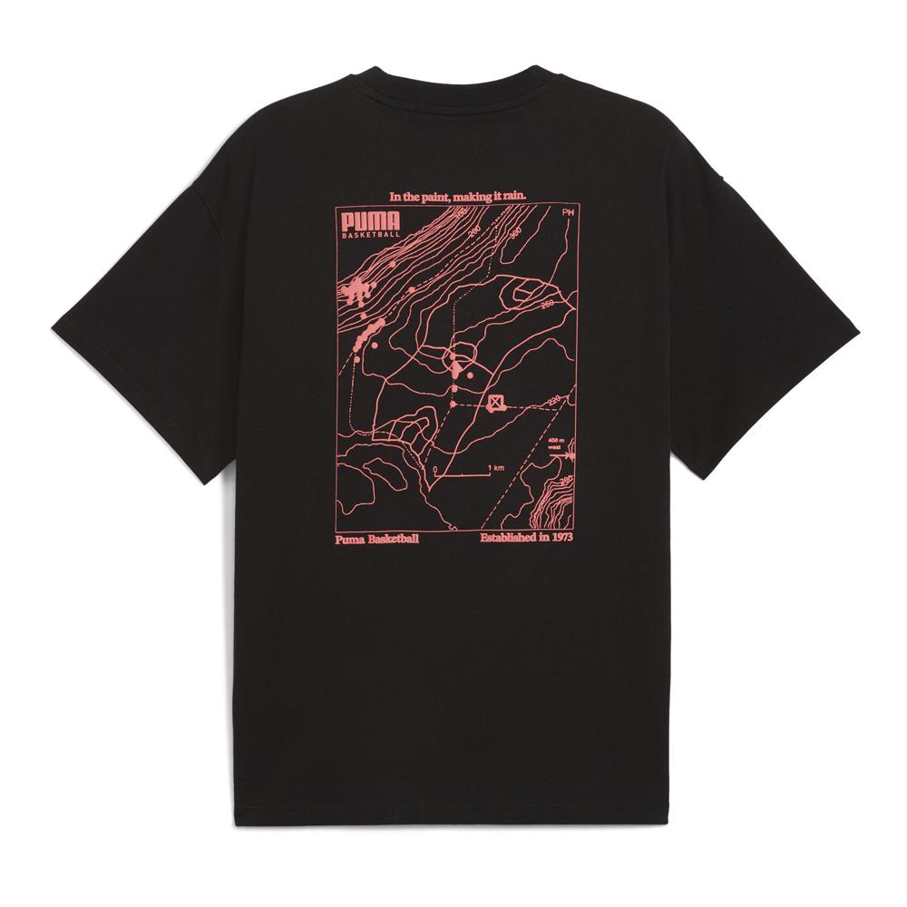 T-Shirt Noir Homme Puma Excavation vue 2