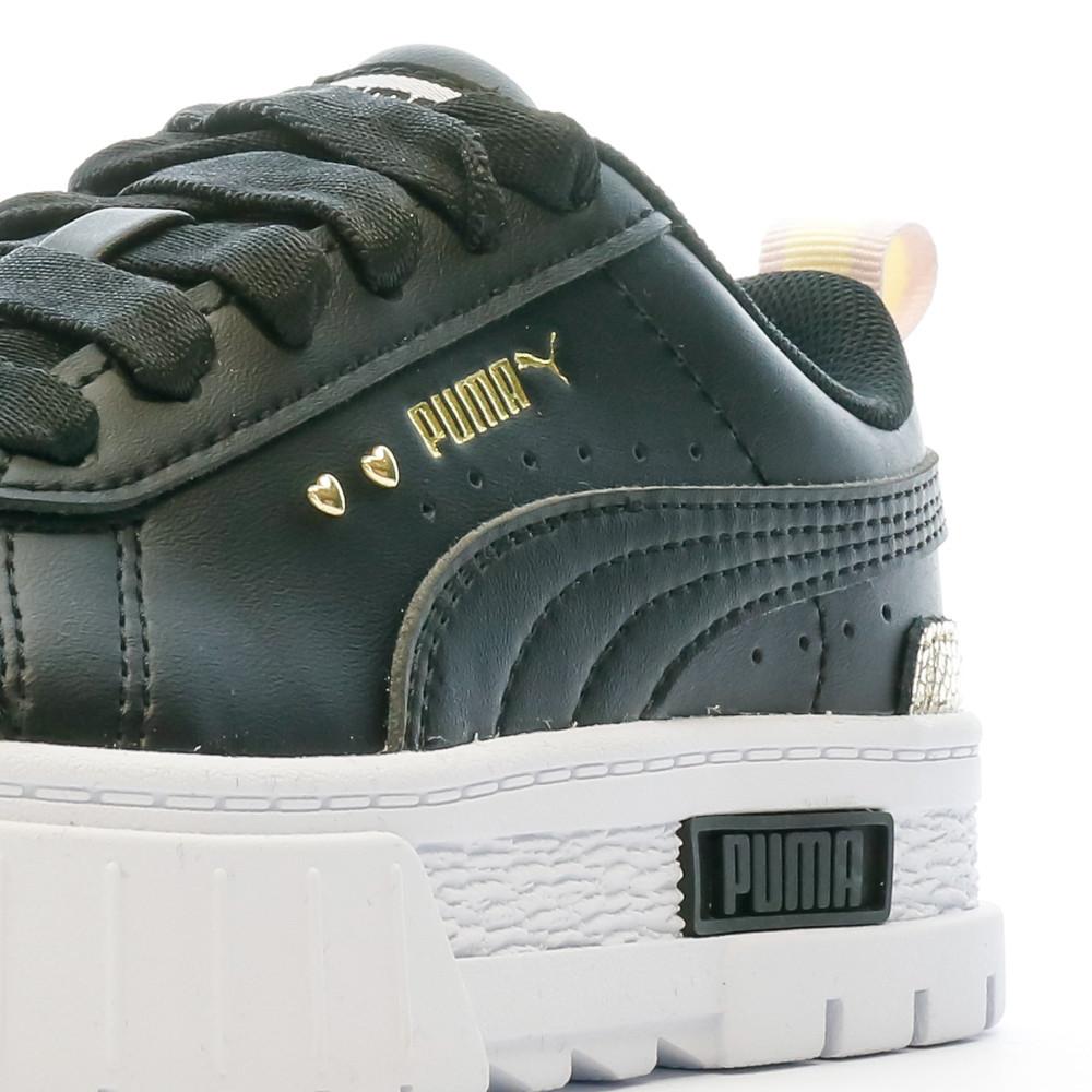Baskets Noir Fille Puma Mayze Shiny vue 7
