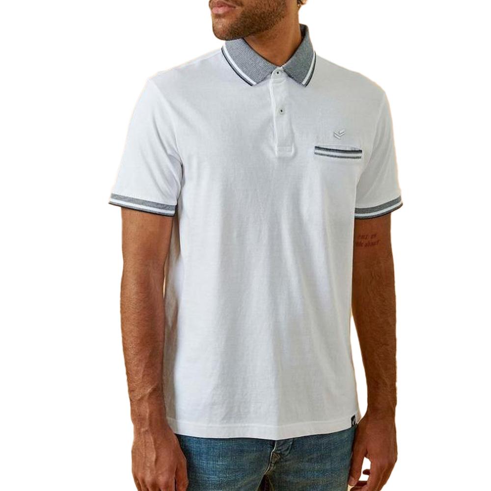 Polo Blanc Homme Kaoral Chune pas cher