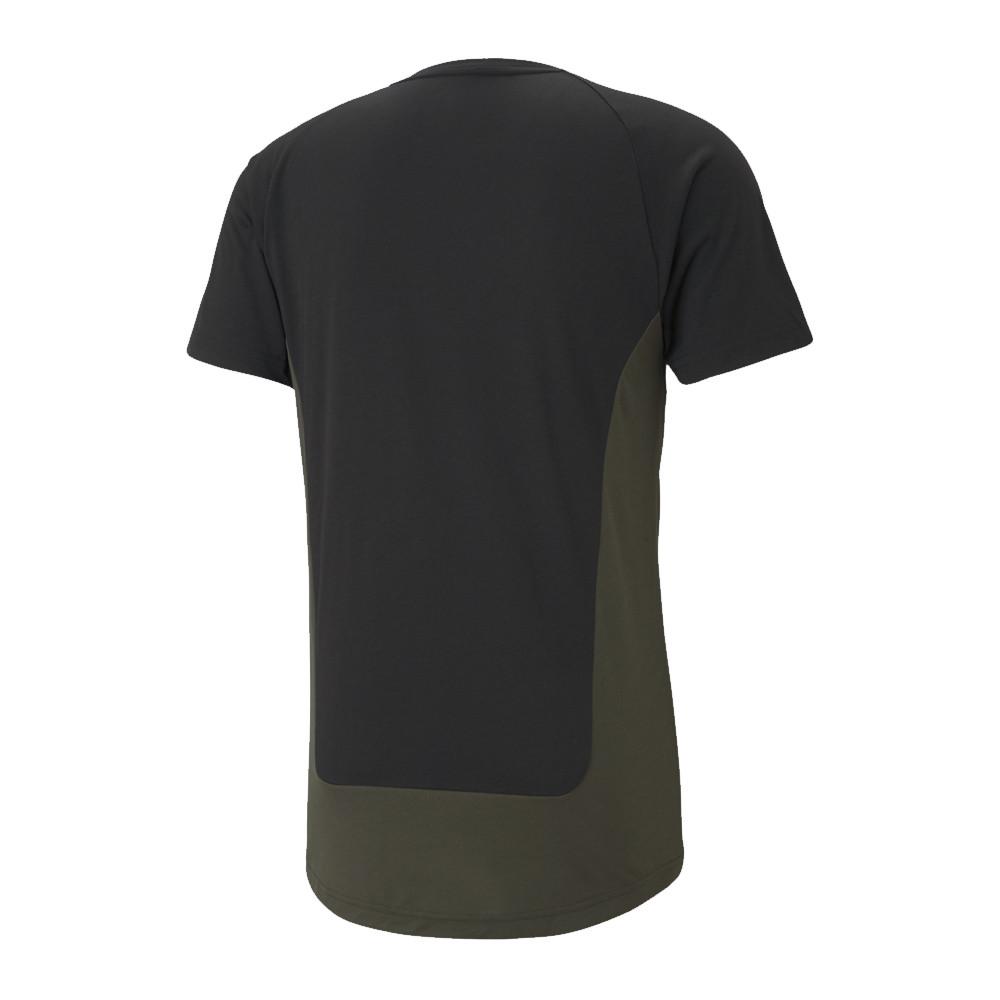 Manchester City T-shirt Noir Homme Puma Evostripe vue 2