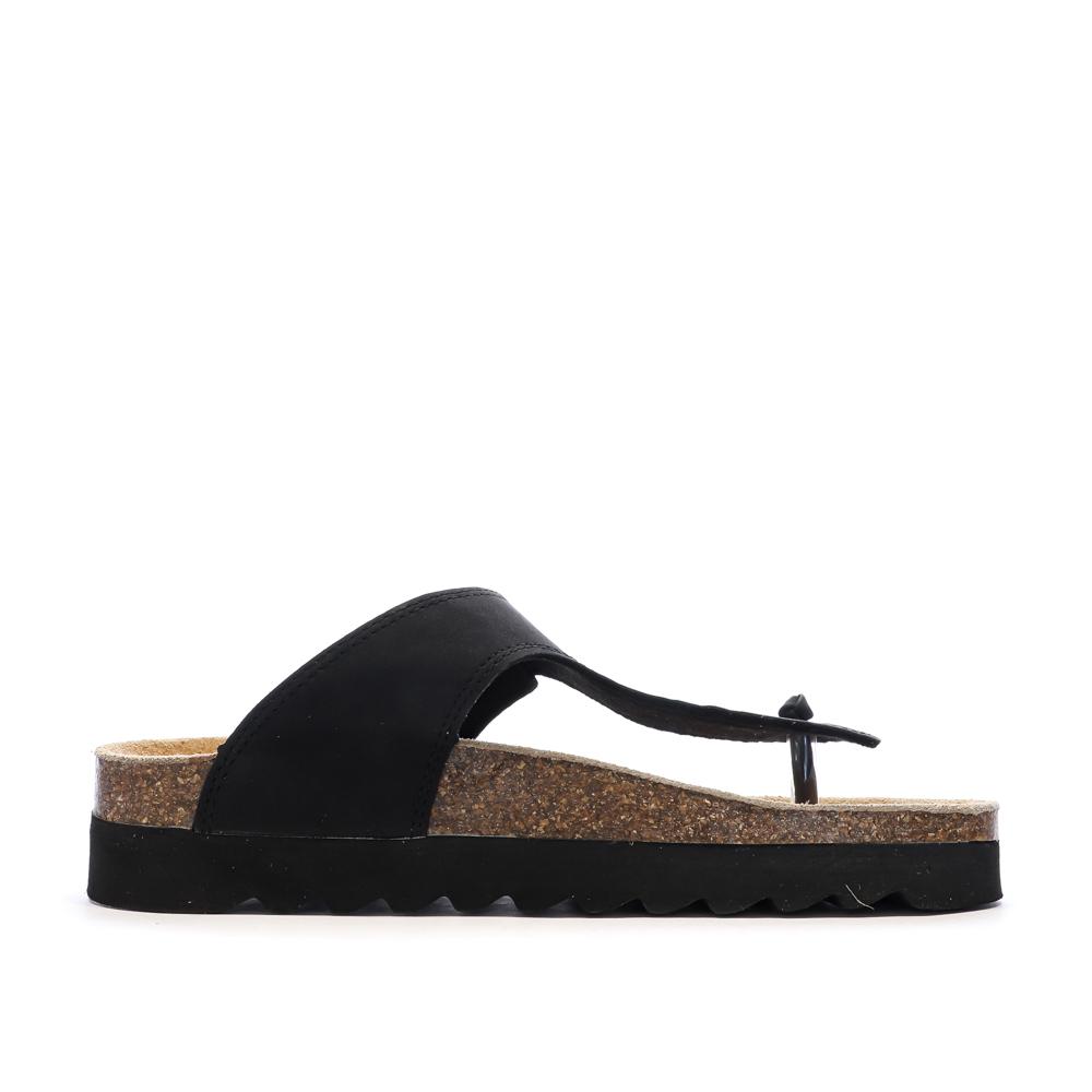 Sandales Noires Femme Lemon Bay PHUKET vue 2