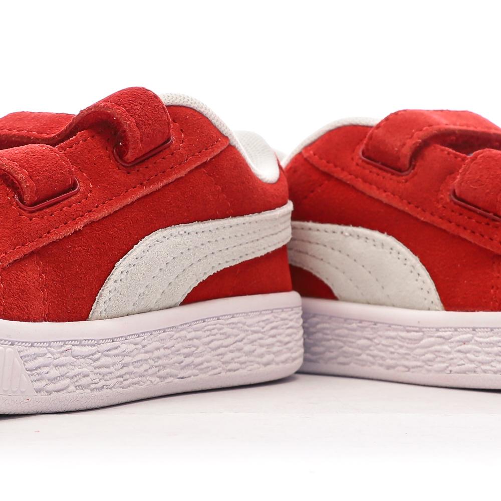 Baskets Rouges Garçon Puma Suede Classic vue 7