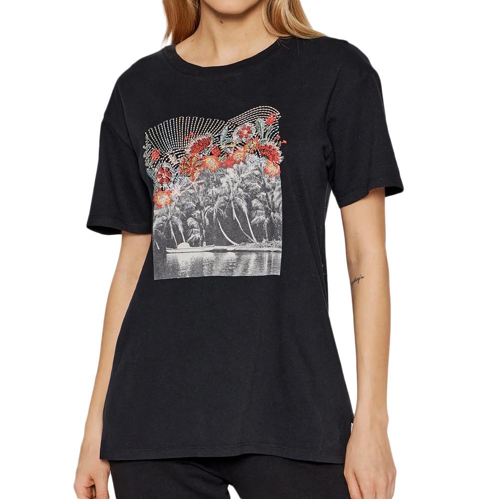 T-shirt Noir Femme O'Neill Palm pas cher