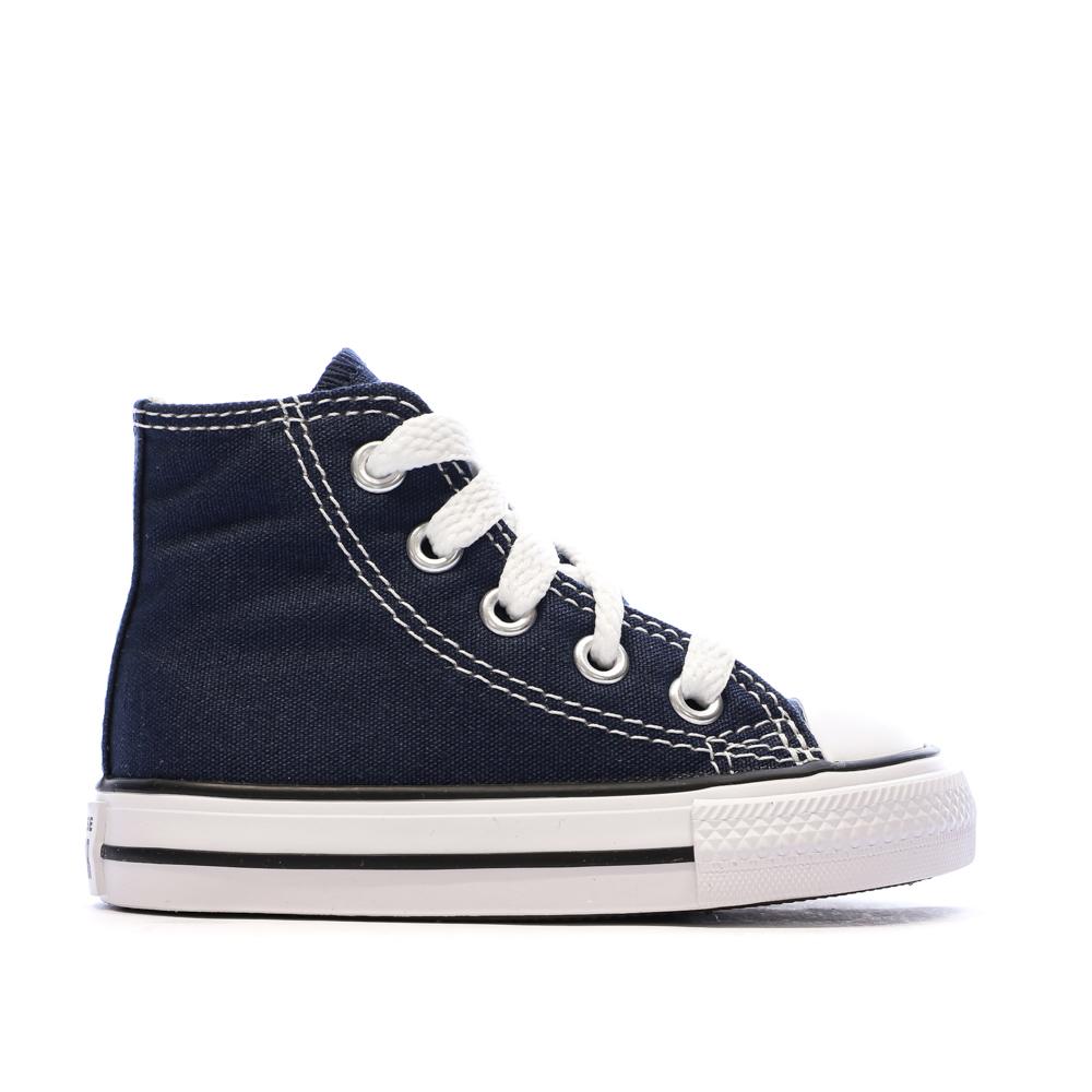 All Star High Bébé Chaussures Marine Converse vue 2
