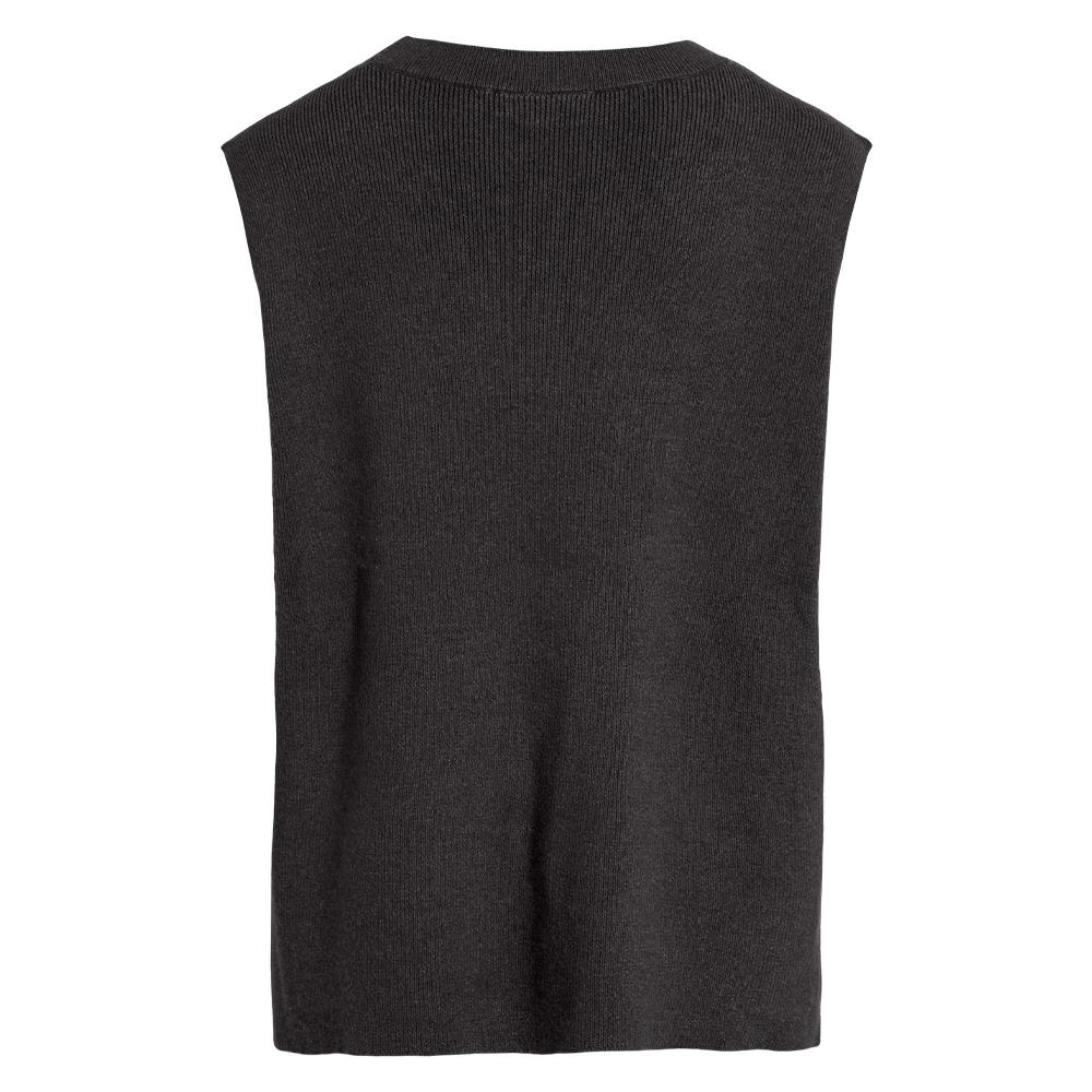 Pull Sans Manches Gris Femme Vila Vichelle vue 2