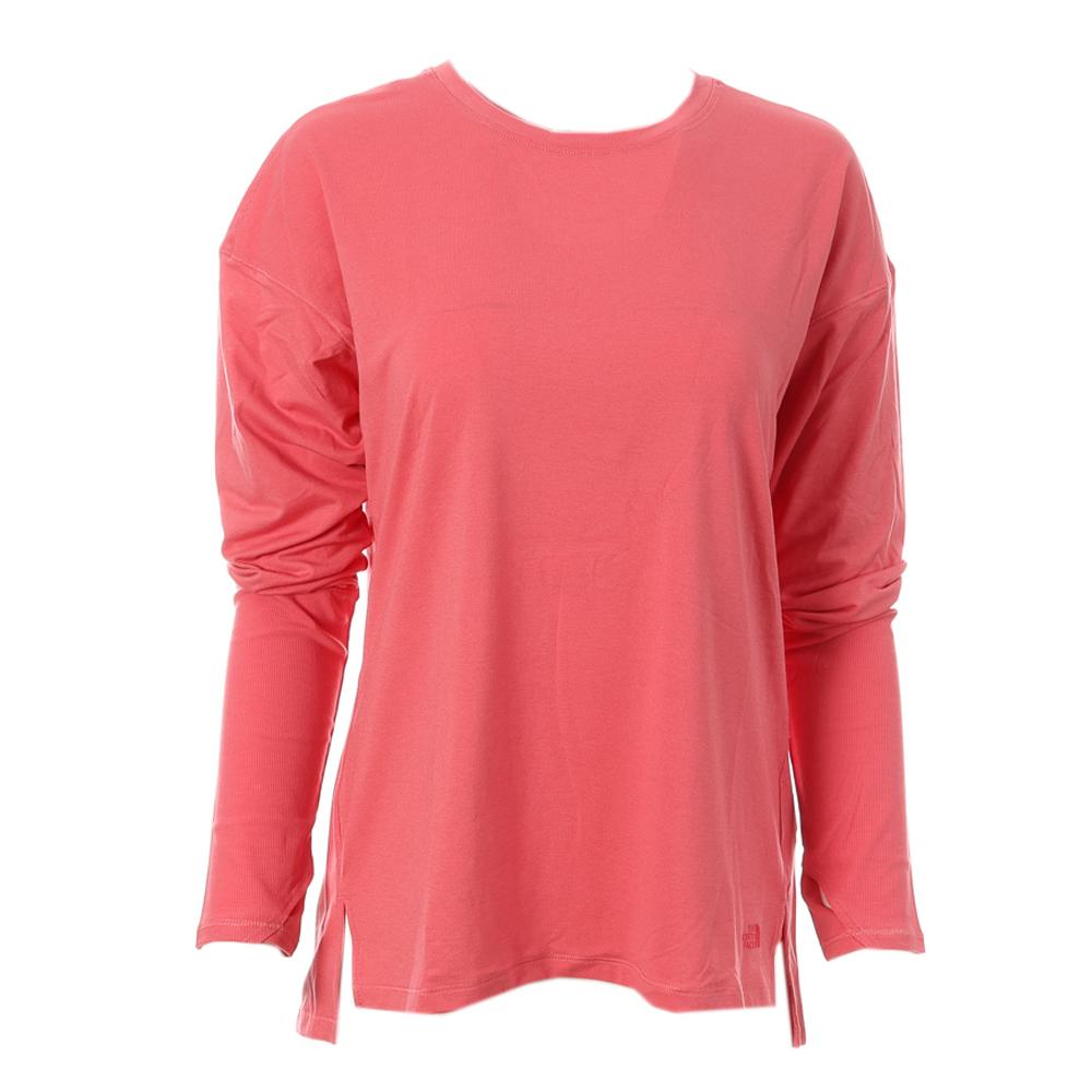 T-shirt Manches Longues Rose Femme The North Face Dawn pas cher