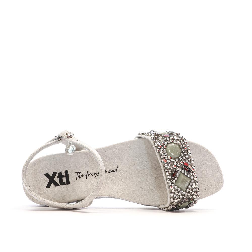 Sandales Grises Femme XTI 143997 vue 4