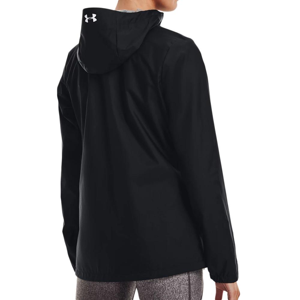 Veste Coupe-Vent Noir Femme Under Armour Forefront Rain vue 2