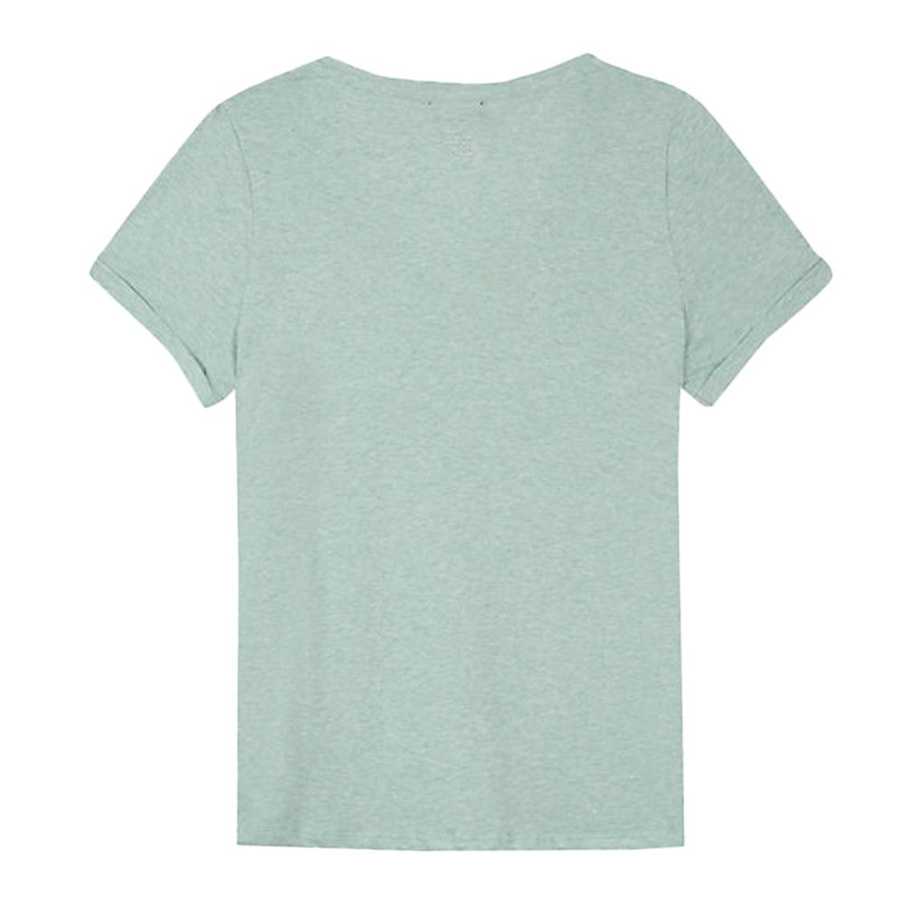 T-shirt Vert Pale Femme TBS ADINATEE vue 2