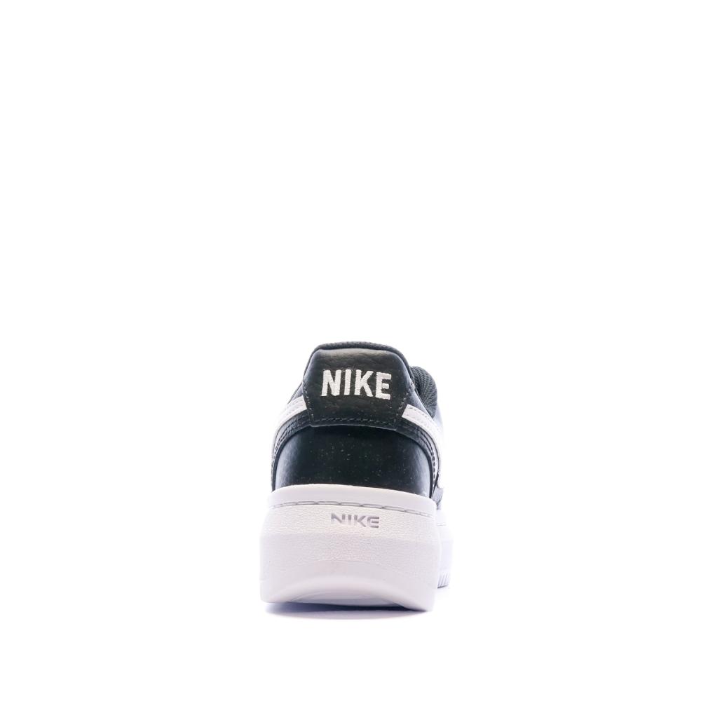 Baskets Noir/Blanc Femme Nike Court Vision Alta vue 3