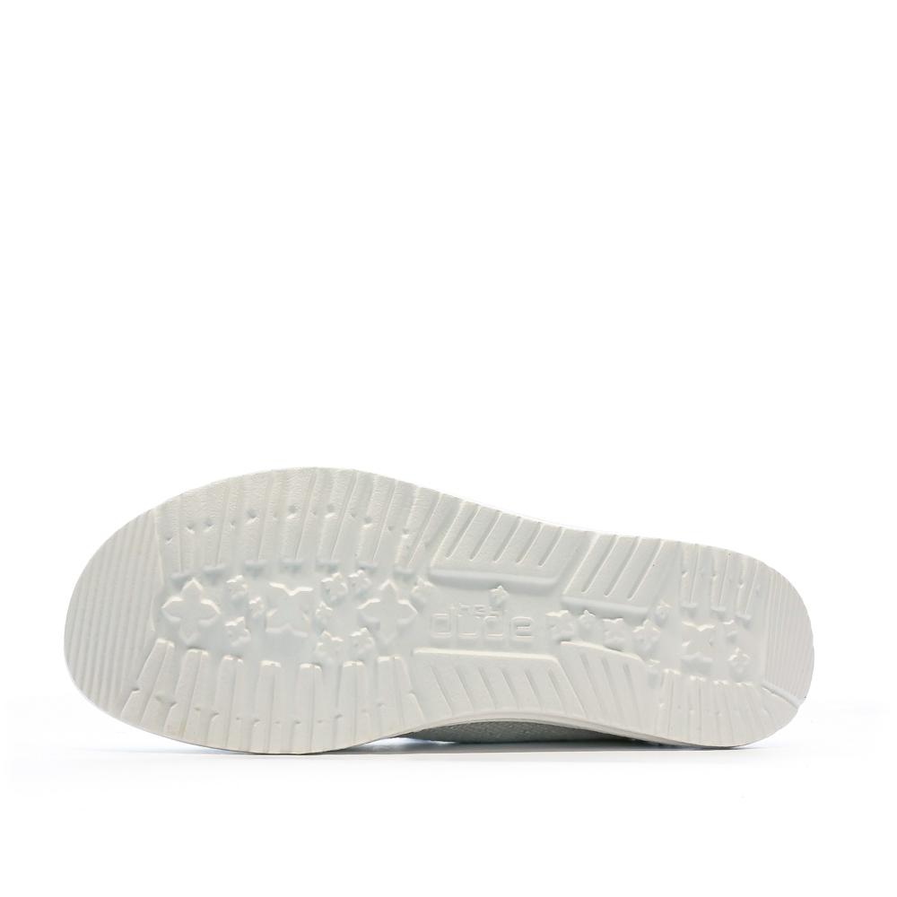 Chaussures Grises Femme Hey Dude Wendy Woven vue 5