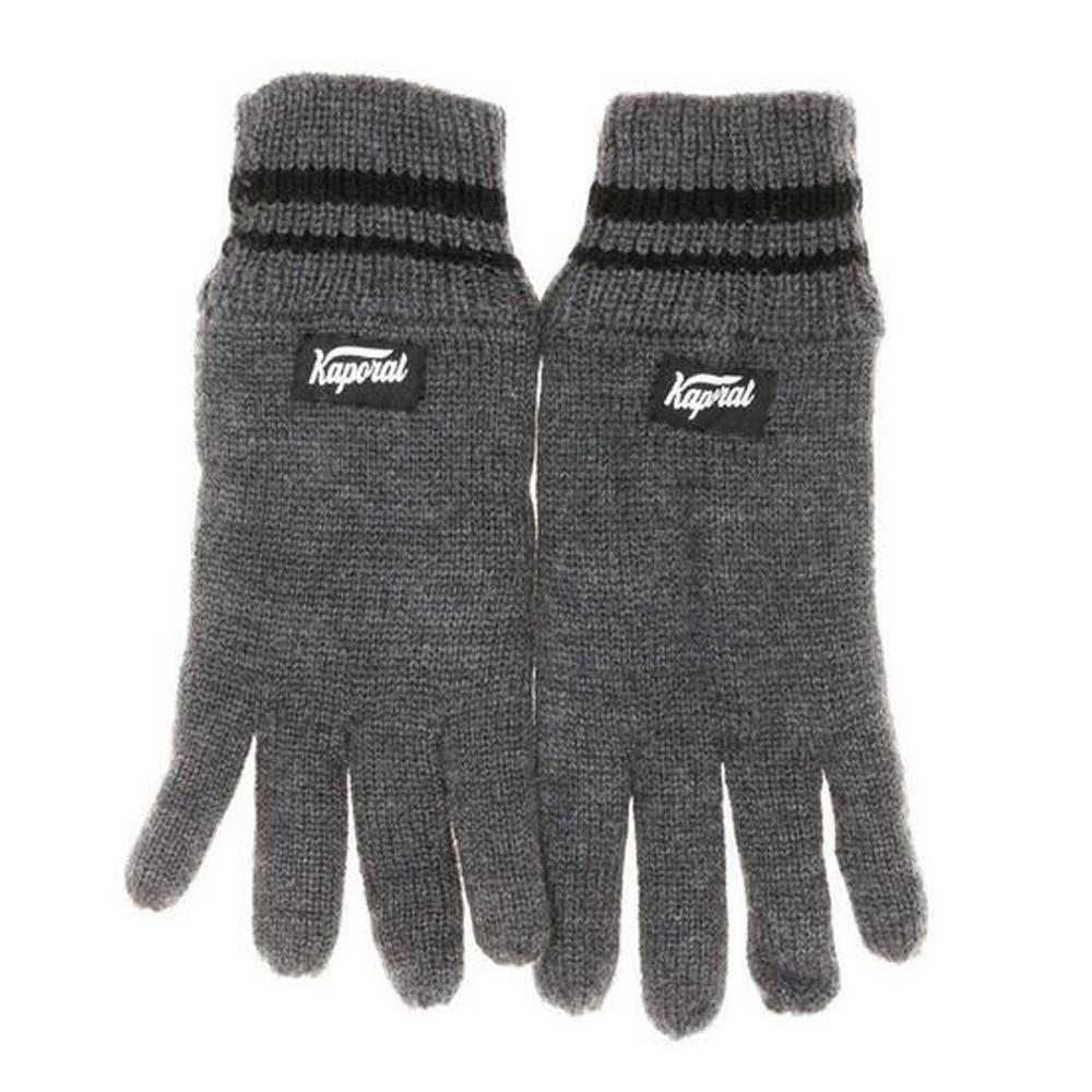 Gants Gris/Noir Homme Kaporal OLINDO pas cher