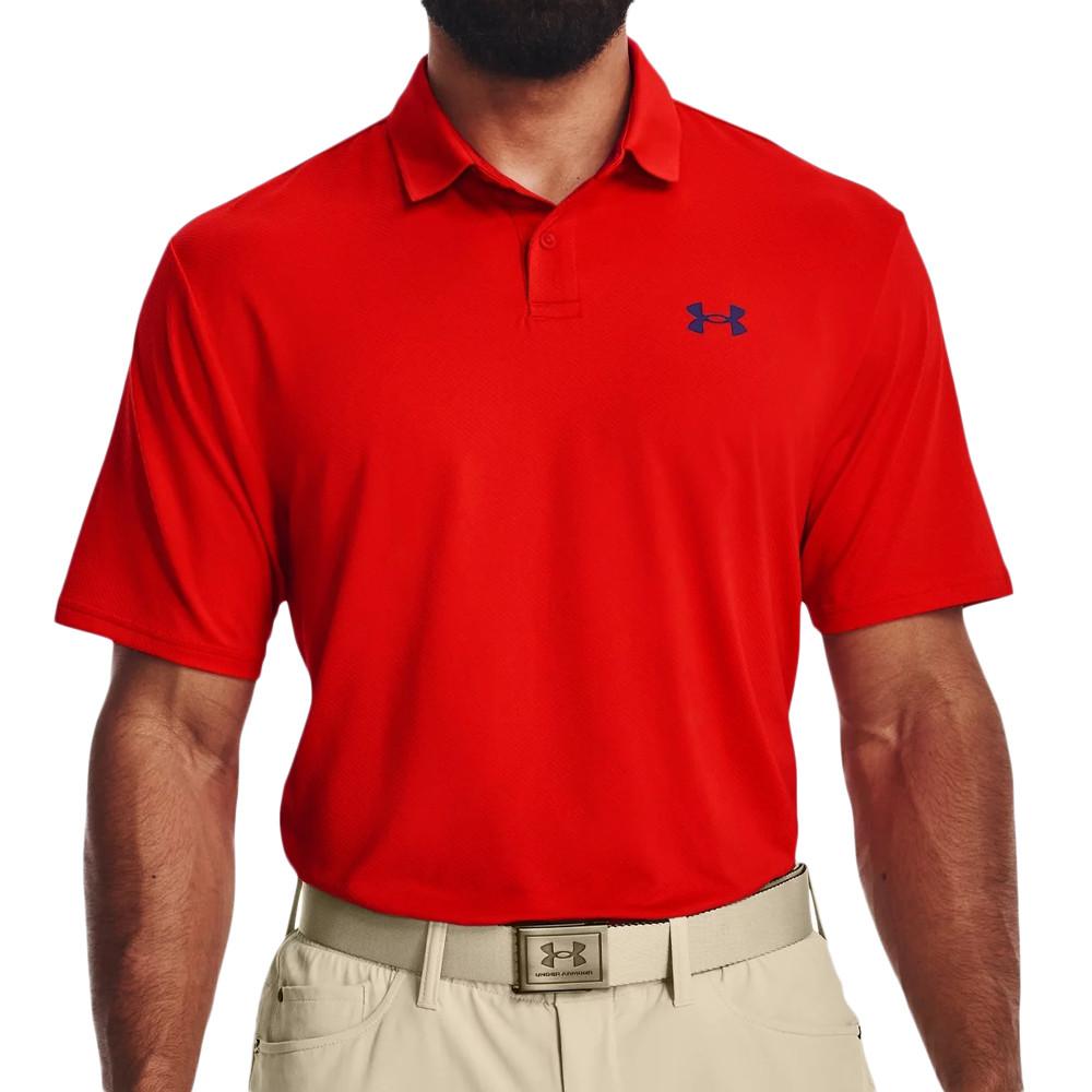 Polo Rouge Homme Under Armour 2.0 pas cher