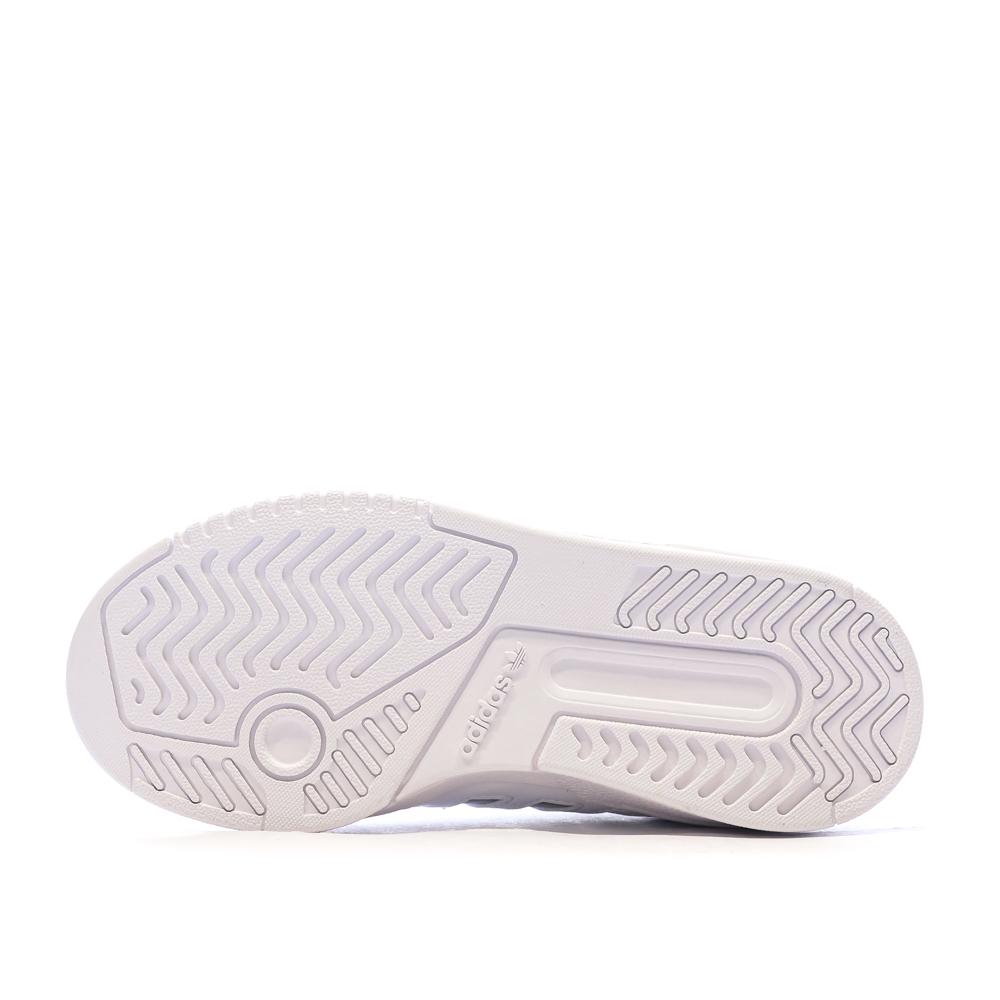 Baskets Blanches Junior Adidas Drop Step Low vue 5