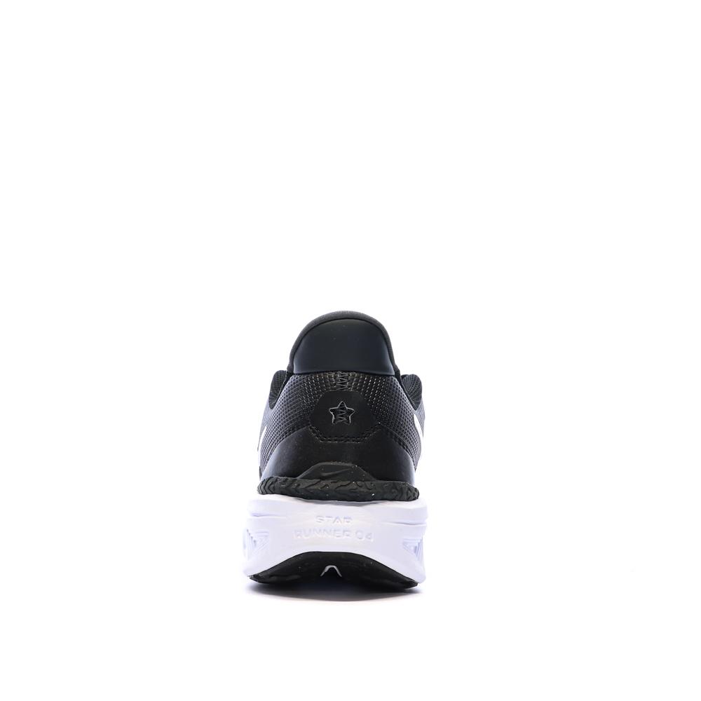 Baskets Noires Garçon Nike Star Runner 4 vue 3
