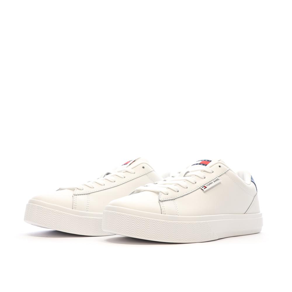 Baskets Blanches Homme Tommy Hilfiger Cupsole vue 6